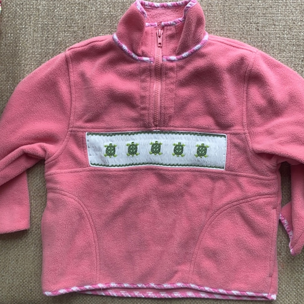 Girls fleece pullover